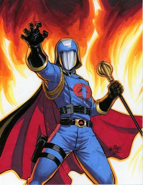 Cobra Commander Gi Joe Cobra Cobra Art Cobra Commander