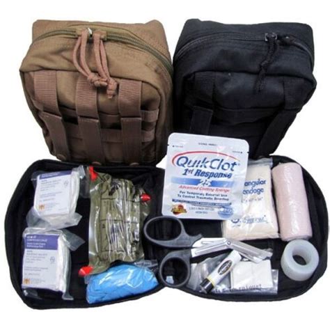 Elite First Aid Military Ifak Individual First Aid Kit W Quikclot Ebay