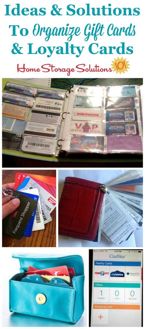 … amazon.com corporate gift cards order information and gcs are issued by aci gift cards, inc., a washington corporation. How To Organize Gift Cards & Loyalty Cards & Keep Track Of ...