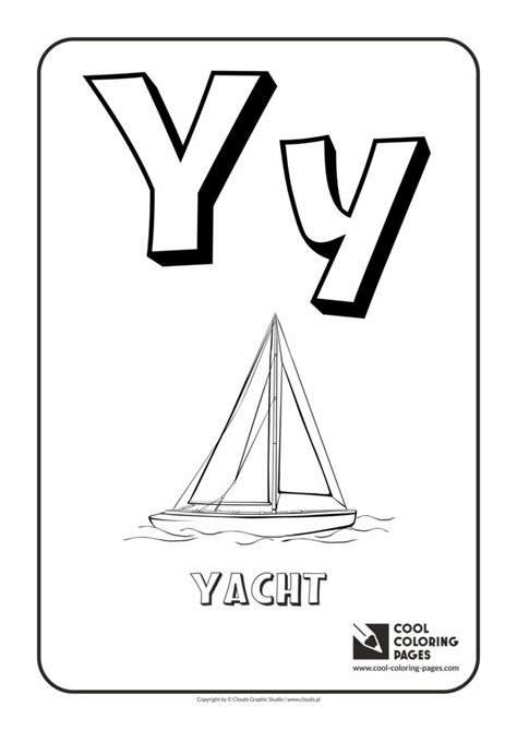 Download Letter Y Book Pages Coloring Pages