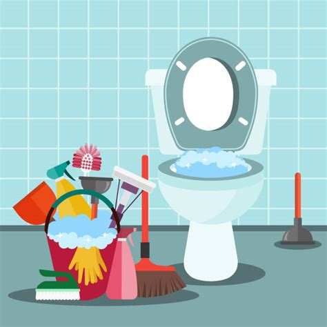 Royalty Free Flushing Toilet Clip Art Vector Images And Illustrations