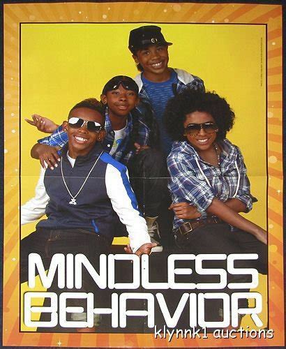 Mindless Behavior 3 Posters Centerfolds Lot 2922a Roc Royal And Mb On