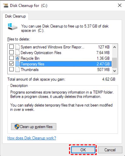 How To Find Temporary Files And Delete Them