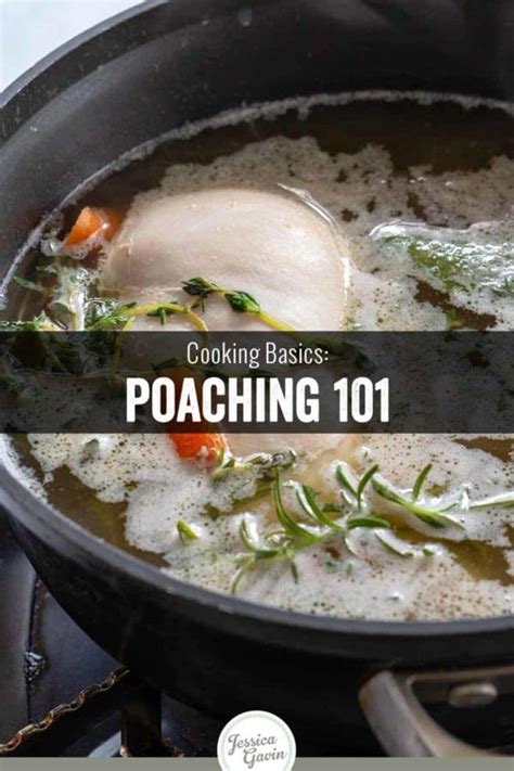 Poaching Moist Heat Cooking Method Jessica Gavin