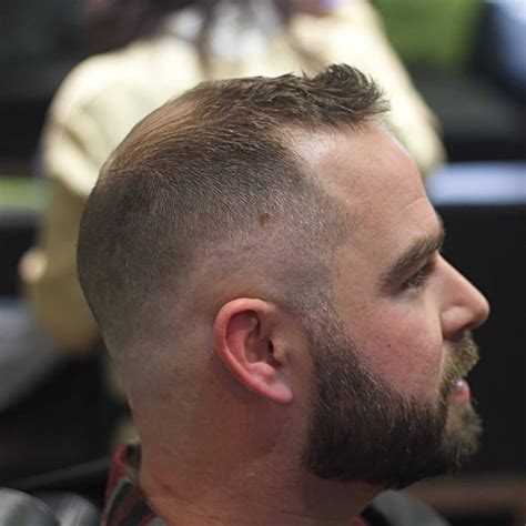 The distinguishing bald fade that fringe and layers are two hair elements of mens hairstyles that will never hurt your image, whatever it is. Pin on Haircuts For Balding Men