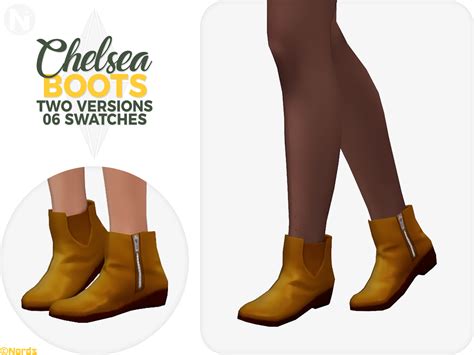 Chelsea Boots A Sims 4 Cc Shoes