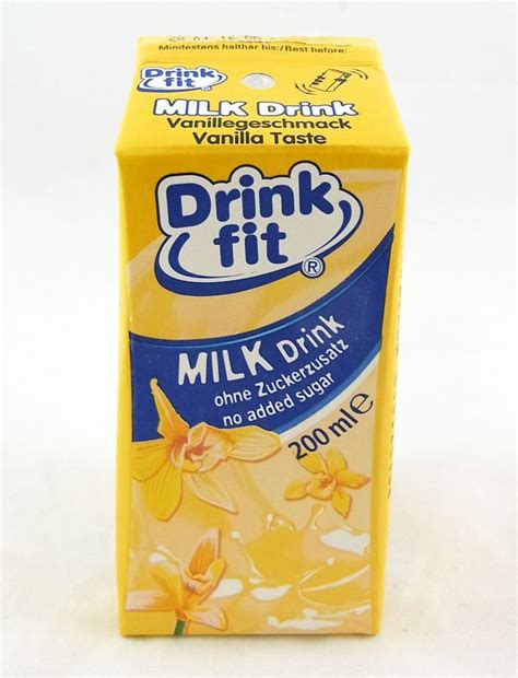 Immergut Drink Fit Milk Drink Lebensmittelklarheit