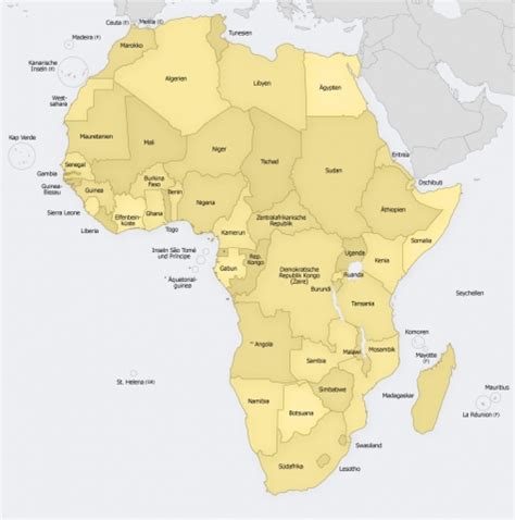 Afrika karte zum kostenlosen download. Wieso sind die politischen Grenzen der Länder Afrikas so ...