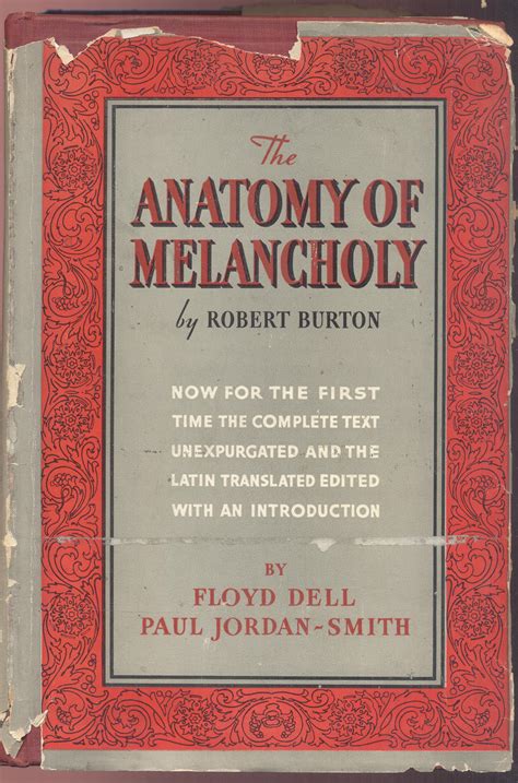 The Anatomy Of Melancholy Moufflon Bookshop Ltd