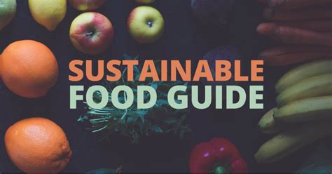 Sustainable Food Guide Nimbus Clinics