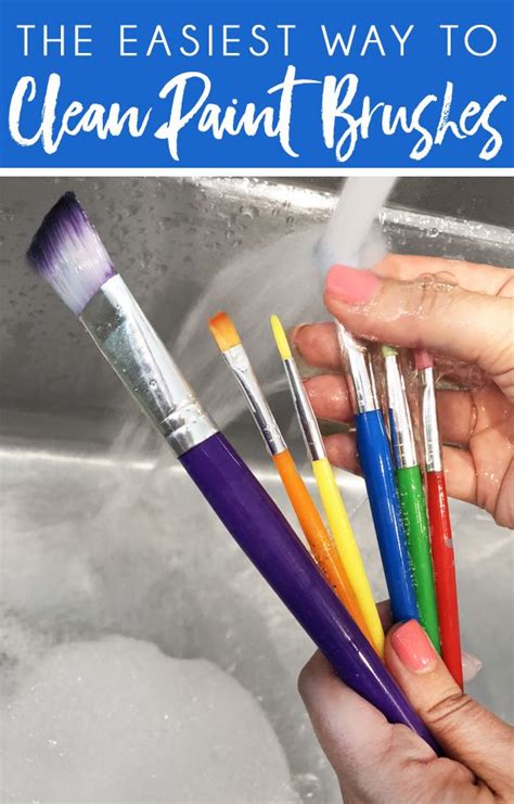 This is to get rid of the last remaining paint droplets which may still persist within the paint bristles this far. Clean Up After Painting: How to Clean Paint Brushes and ...