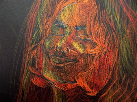 Self Portraits In Colored Pencil On Risd Portfolios