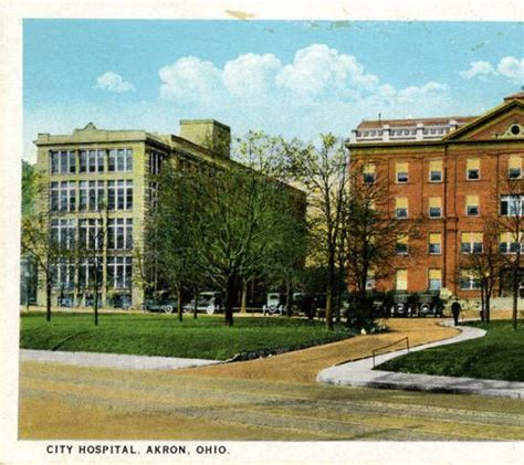 City Hospital Akron Ohio General Photograph Collection Of The
