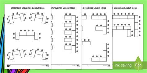 Typical Classroom Layout Ideas With Tables And Seating