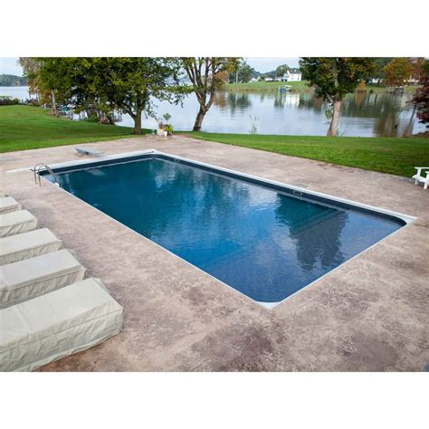 All you have to do now is connect the pool filtration equipment and you have a working swimming pool. In-ground Pool Kits | DIY Swimming Pools From Pool Warehouse