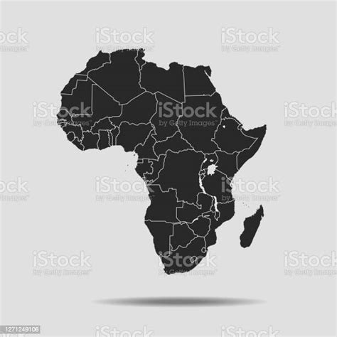 แผนที่แอฟริกา ภาพประกอบสต็อก ดาวน์โหลดรูปภาพตอนนี้ การทำแผนที่