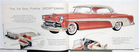 1955 Desoto Styled For Tomorrow Sales Brochure