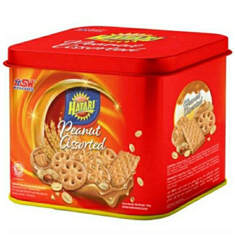 Jual Hatari Biskuit Peanut Assorted 350gr Shopee Indonesia