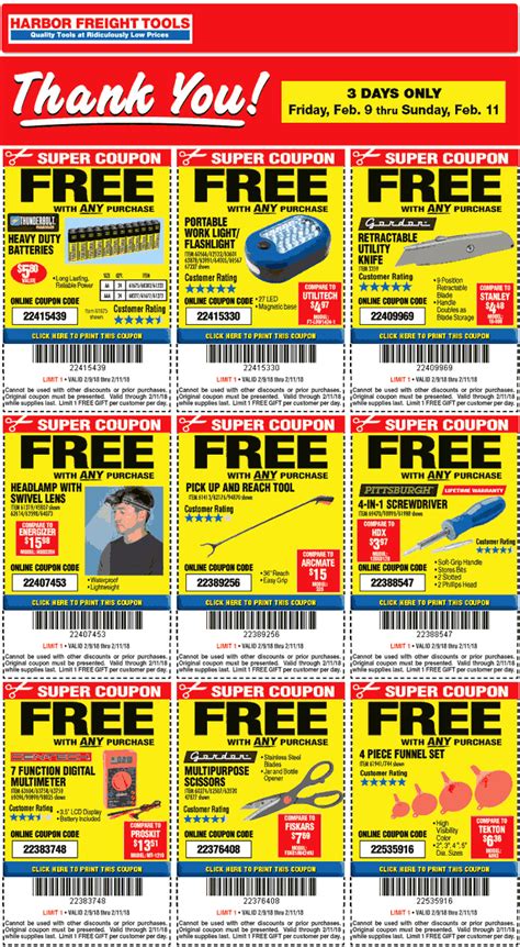 Harbor freight coupon codes & printable coupons. Harbor Freight January 2021 Coupons and Promo Codes 🛒