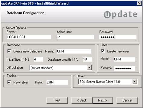 Pierwsze wersje, pod nazwą marketing.manager pojawiły się jeszcze w wersji pod system operacyjny dos. Database and Connection Settings