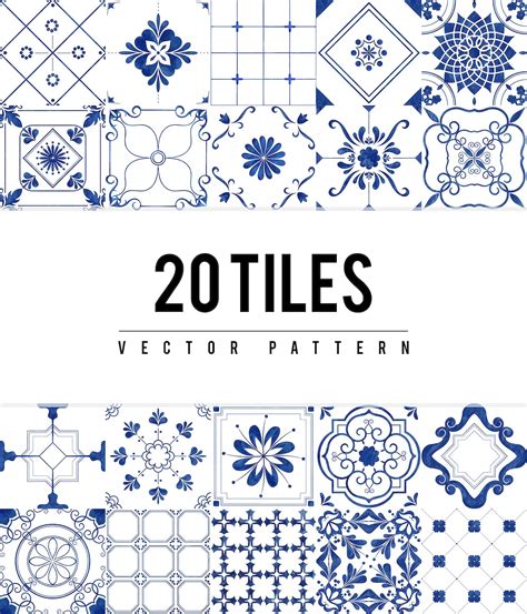 Illustration Of Tiles Textured Pattern Free Vector Rawpixel