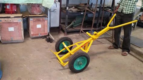 Manual Mild Steel Drum Handling Trolley For Industrial At Rs In