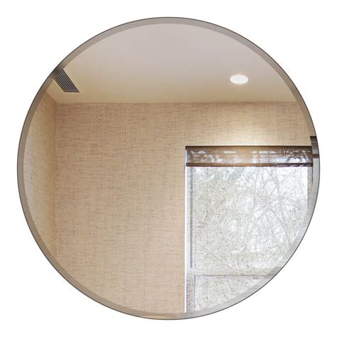Maybe you would like to learn more about one of these? 42" Inch Round Beveled Polished Frameless Wall Mirror With ...