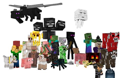 The Mobs Of Minecraft