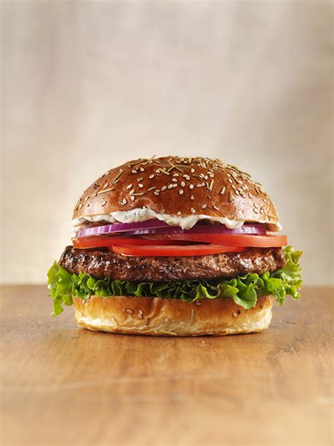 Fully Cooked Angus Beef Burgers 47 Oz Maple Leaf Healthcare