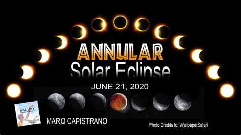 10 june 2021, 10:43 ut/gmt. Annular Solar Eclipse 2020 - YouTube