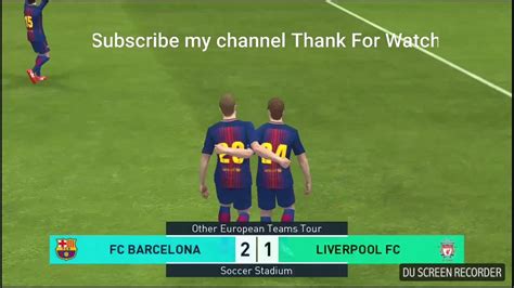 Get the latest barcelona news, scores, stats, standings, rumors, and more from espn. Pes 2018 game Fc Barcelona vs BORUSSIA DORTMUND - YouTube