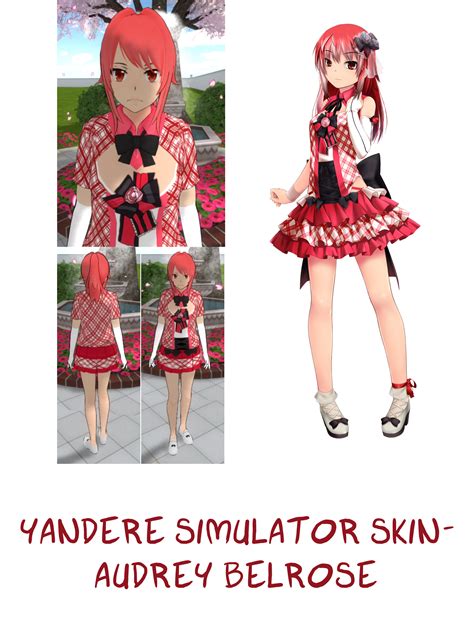 Yandere Simulator Audrey Belrose Skin By Imaginaryalchemist On Deviantart