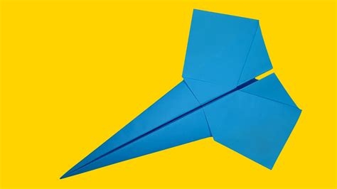 Paper Glider Airplane Best Paper Airplane Glider Making With Color