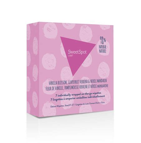 SweetSpot Labs 7-Individually Wrapped On-The-Go Wipettes | Walmart Canada