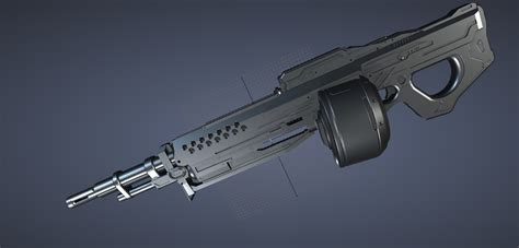 Ffa Series Number 16 M739 Light Machine Gun Aka Saw Halo Costume
