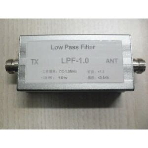 Rf Low Pass Filter Lpf W For Shortwave Radios Ssb Cw Am Fm Lpf Tpys Ebay