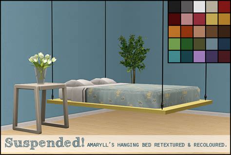 Amarylls Hanging Bed By Poppet Sims Via Tumblr Bed Maxis Match