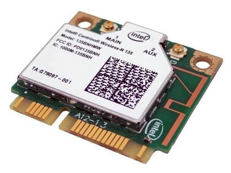 The stylish external antenna of this wifi card for desktop provides you with more flexibility. Intel Centrino 135BNHMW 802.11n Mini PCI Express Bluetooth WiFi Bluetooth Card - Newegg.com