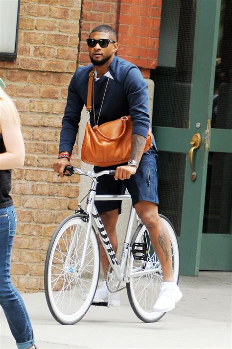 Usher Is Your New Bike Style Hero Gq