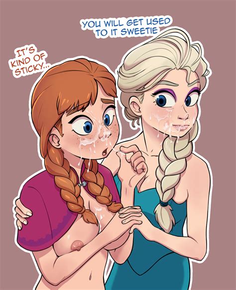 Anna And Elsa By Limeslice Hentai Foundry