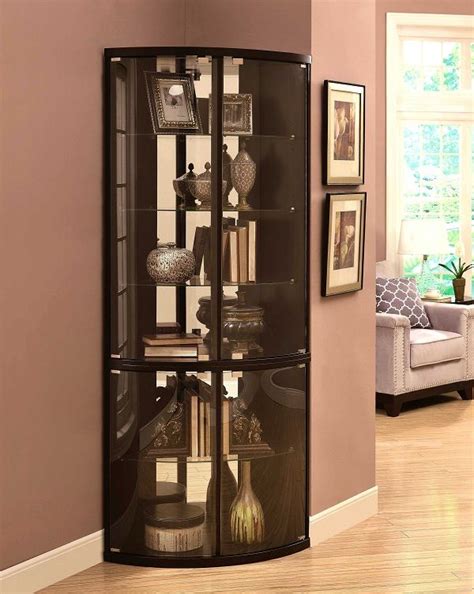 Glass Curio Cabinets Glass Cabinet Doors Wooden Cabinets Display