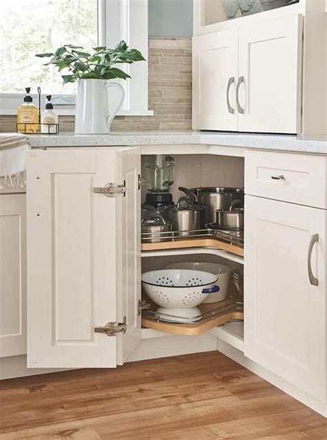 10 Best Corner Kitchen Cabinets Plus 12 Of Clever Corner Kitchen Ideas