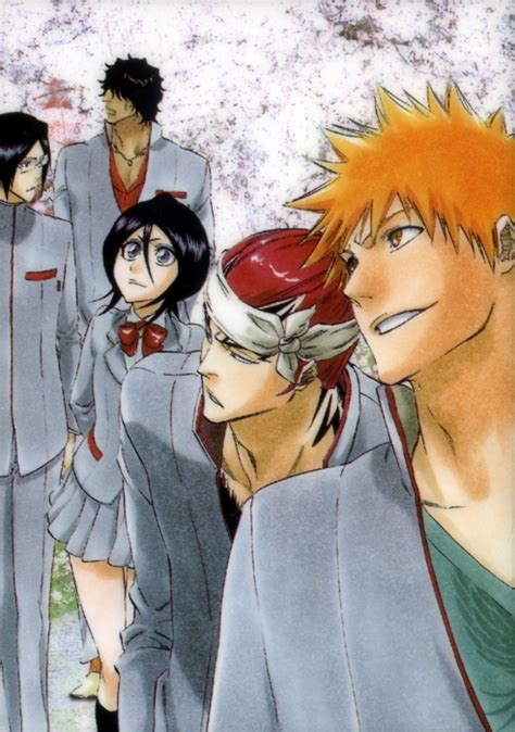 Uryu Chad Rukia Renji And Ichigo Bleach Anime Photo 36479557