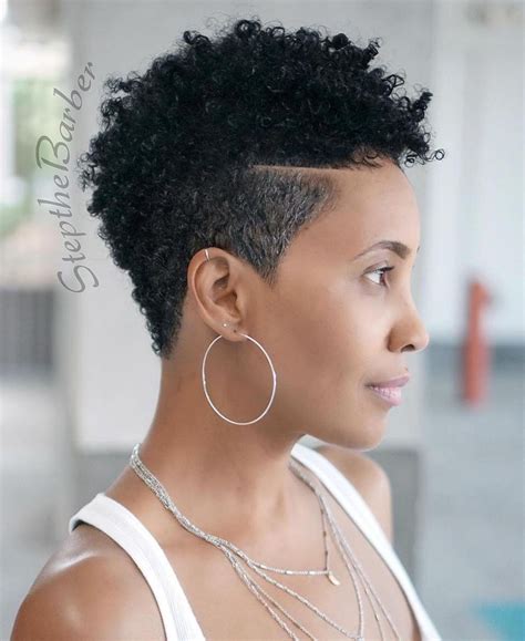 60 Great Short Hairstyles For Black Women Natural Hair Short Cuts Tapered Natural Hair