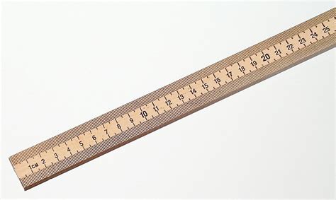 Meter Sticks Hardwood Englishmetric