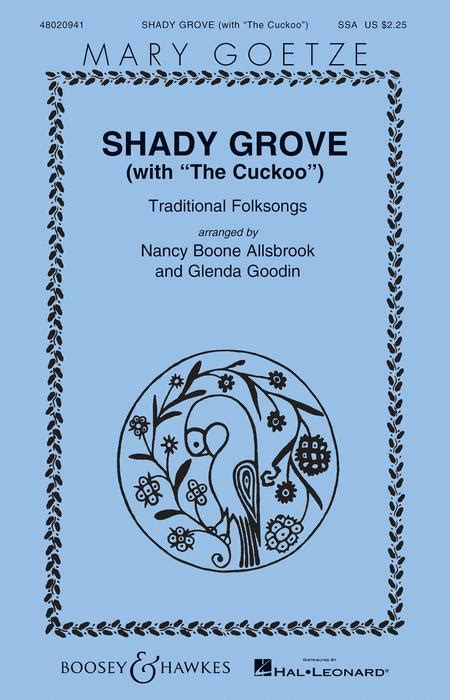 Shady Grove By Octavo Sheet Music For Choral Flute Buy Print Music