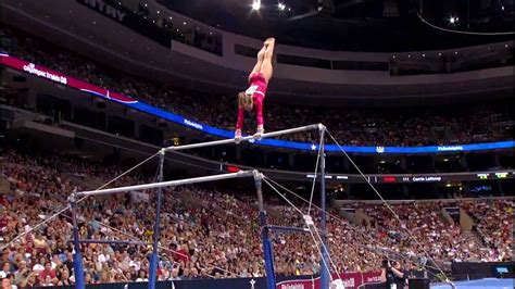 Shawn Johnson Gymnastics Bars