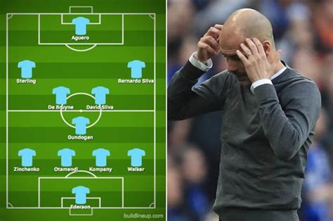 Man City Team News Predicted 4 3 3 To Play West Ham Who Will Replace