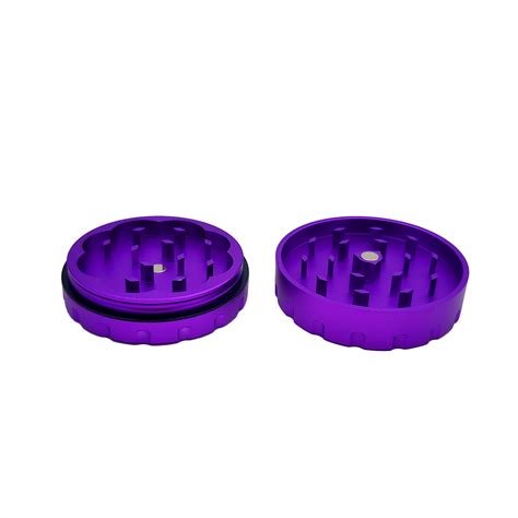 Compton Grinder 25 2 Piece Grinder Purple Toobs Distribution