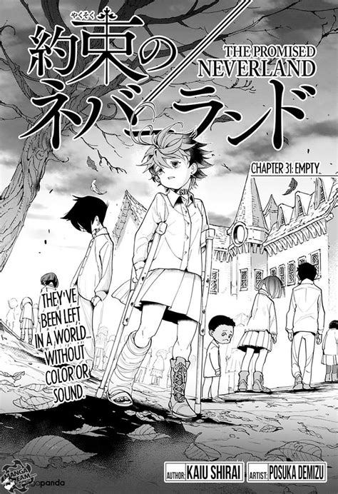 The Promised Neverland Chapter 31 Page 1 Neverland Manga Covers Manga
